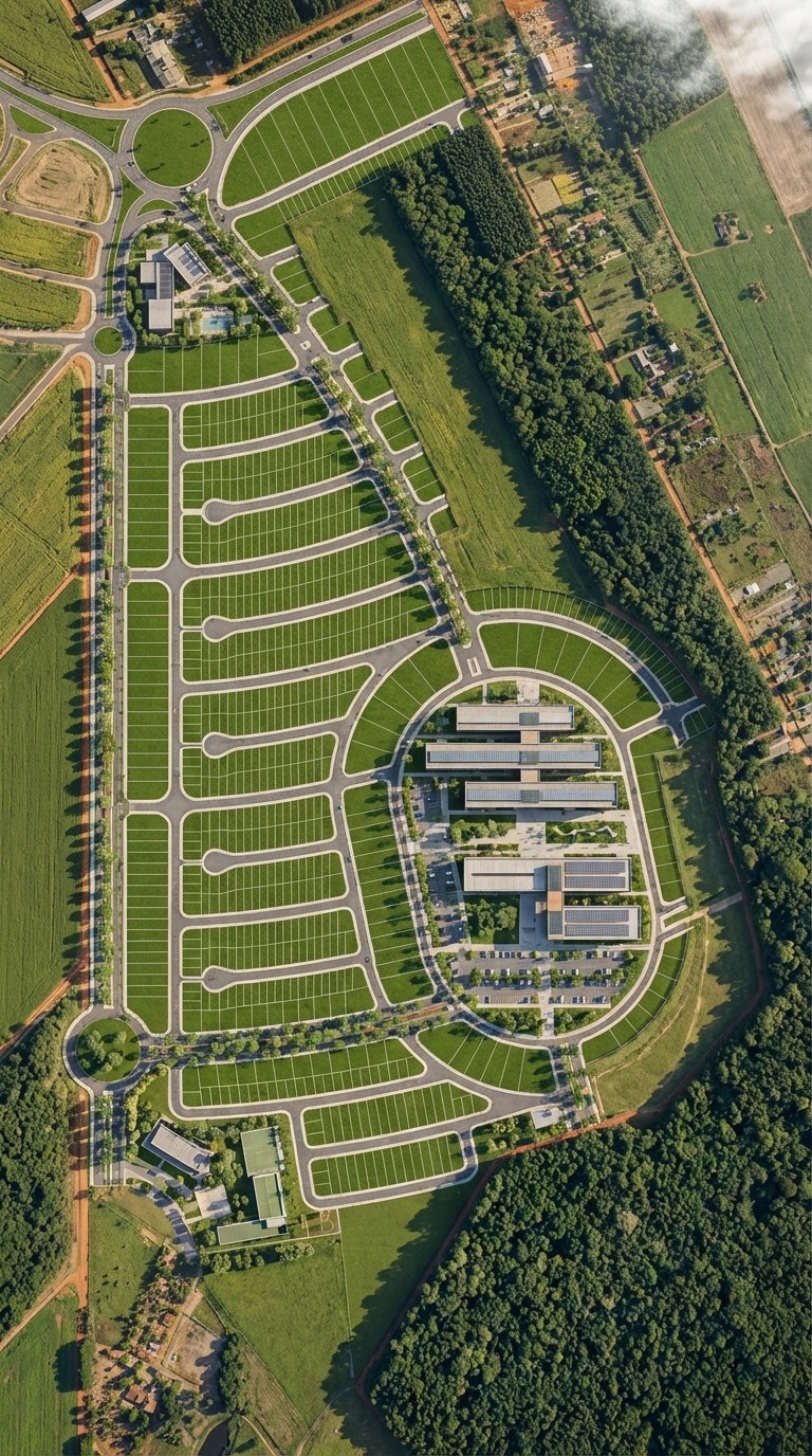 Residencial GranCanário — projeto de urbanismo em Sinop — MT