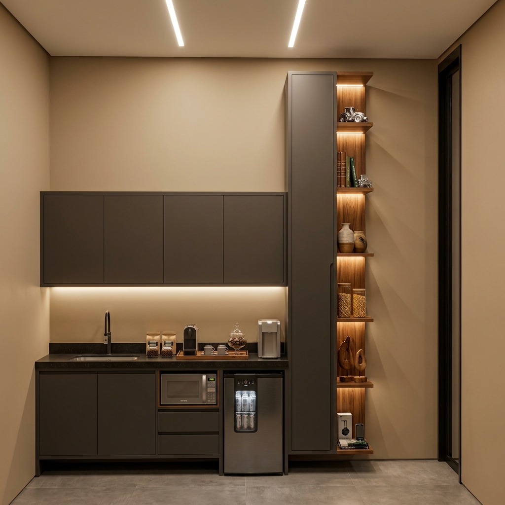 Copa Corporativa — projeto de interiores em Nova Mutum — MT